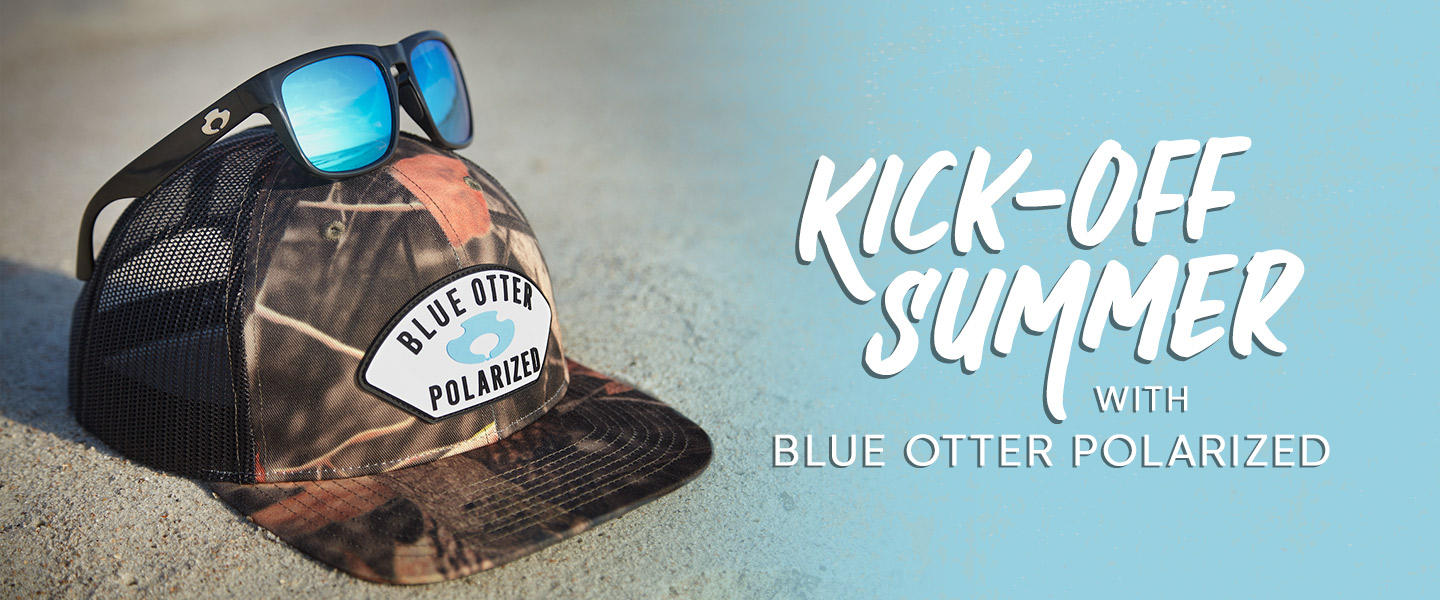 Kick-Off Summer with a Pair of Blue Otter Polarized Sunglasses