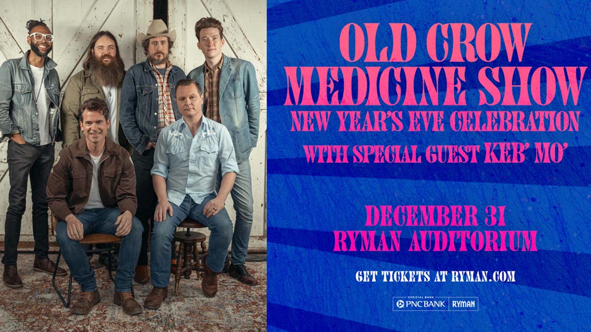 Win tickets to see Old Crow Medicine Show at the Ryman - WSM Radio