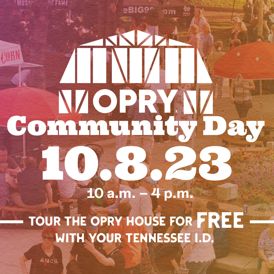 Opry Community Day 2023 is right around the corner